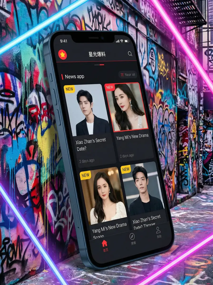 森罗财团小樱 APP界面展示 - 掌上吃瓜神器